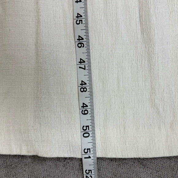 VINTAGE Sherri Martin White Button Up Dress Size 16 - Picture 10 of 12